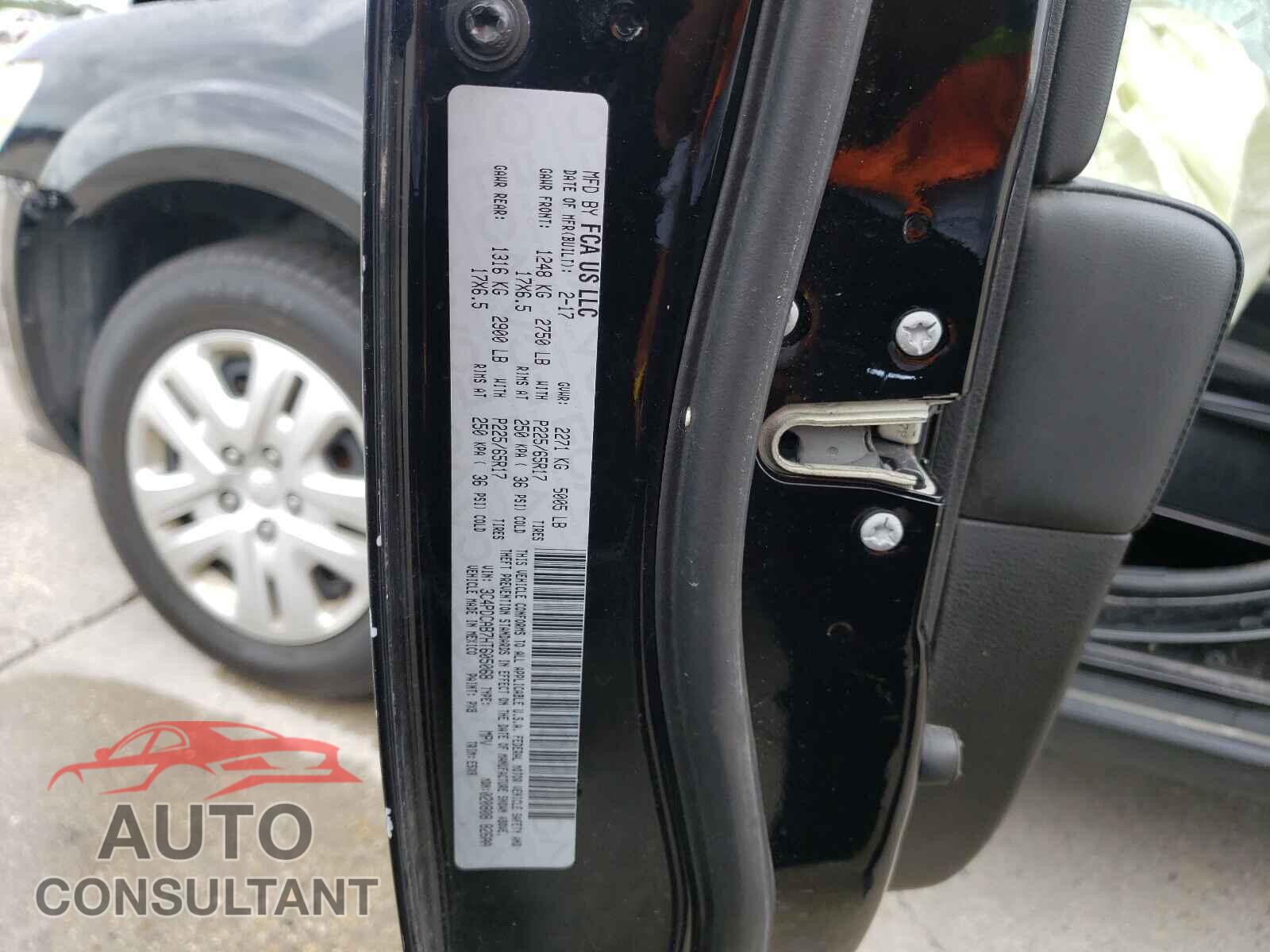 DODGE JOURNEY 2017 - 3C4PDCAB7HT605068