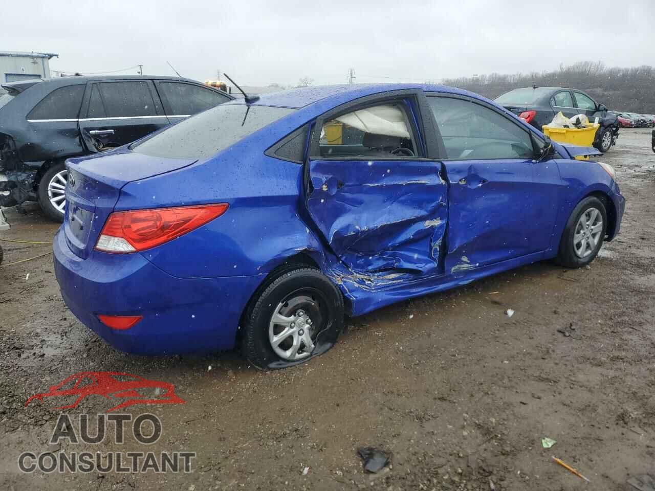 HYUNDAI ACCENT 2012 - KMHCT4AE3CU077394