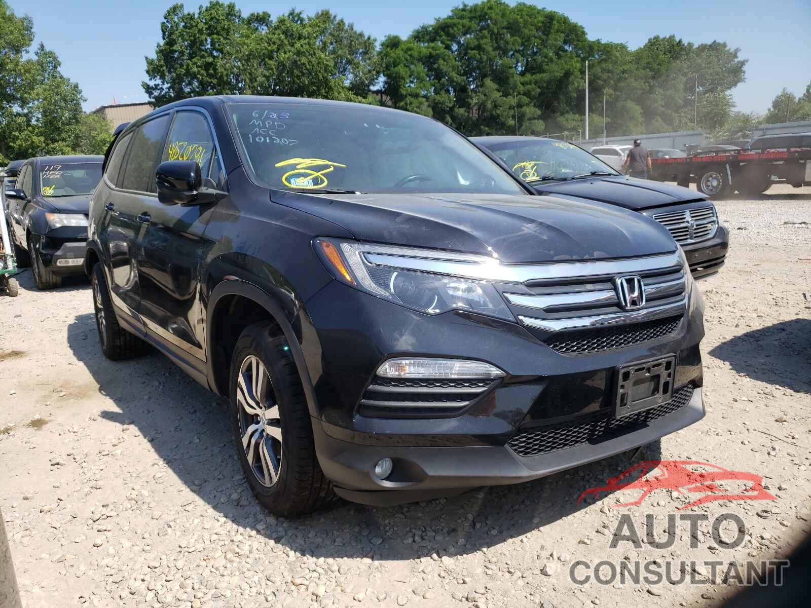 HONDA PILOT 2016 - 5FNYF6H59GB120573