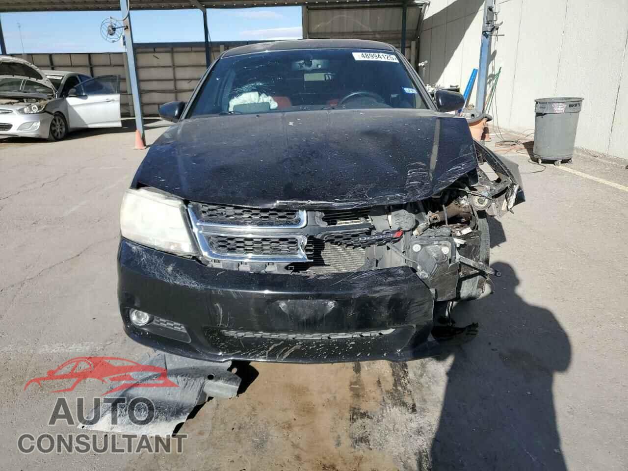 DODGE AVENGER 2012 - 1C3CDZEG4CN313236