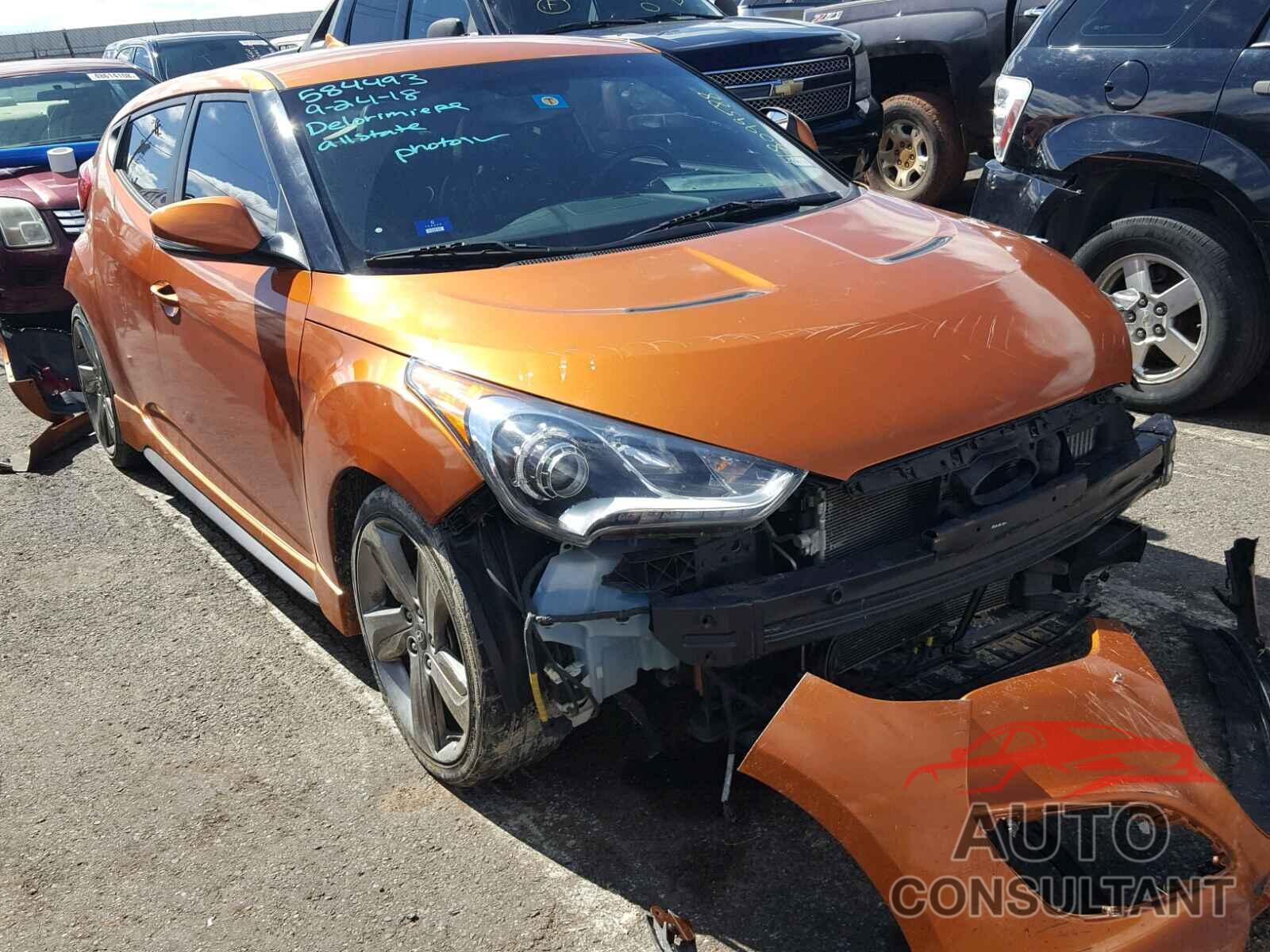 HYUNDAI VELOSTER 2015 - KMHTC6AE0FU237229