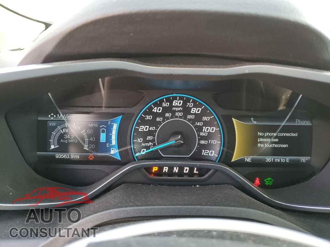 FORD CMAX 2015 - 1FADP5BUXFL111274