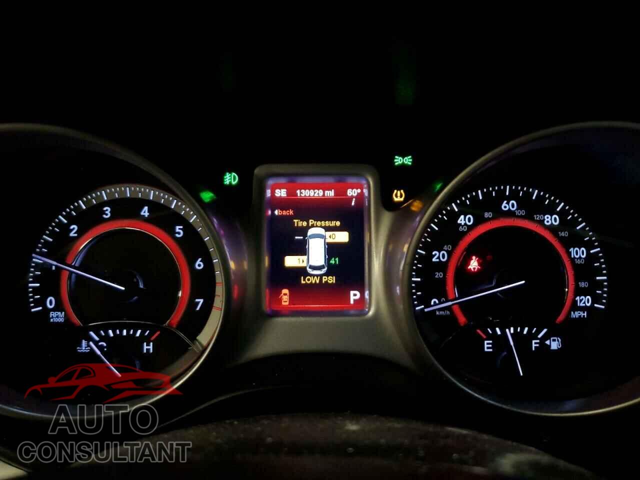 DODGE JOURNEY 2012 - 3C4PDCBG5CT395511