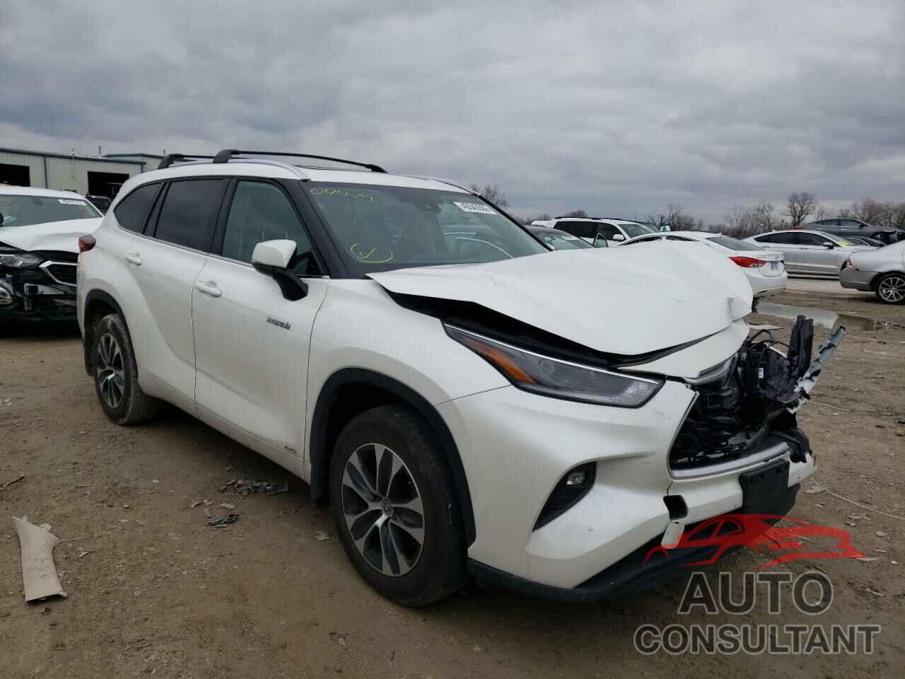 TOYOTA HIGHLANDER 2021 - 5TDHBRCH2MS044099