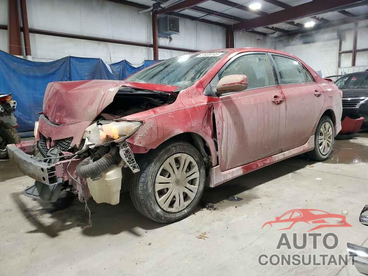 TOYOTA COROLLA 2009 - 2T1BU40E09C116513