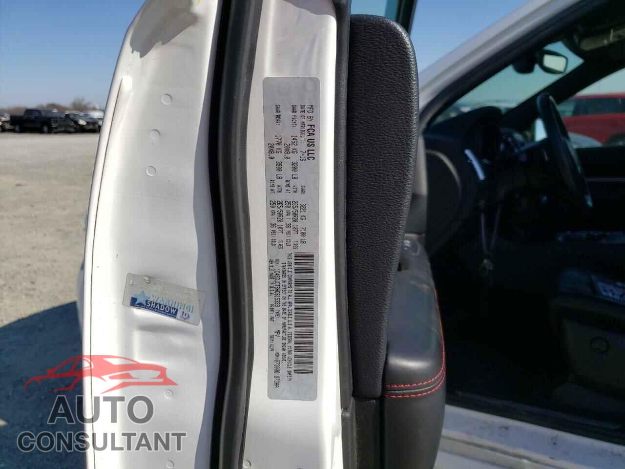 DODGE DURANGO 2017 - 1C4SDJCT6HC615333