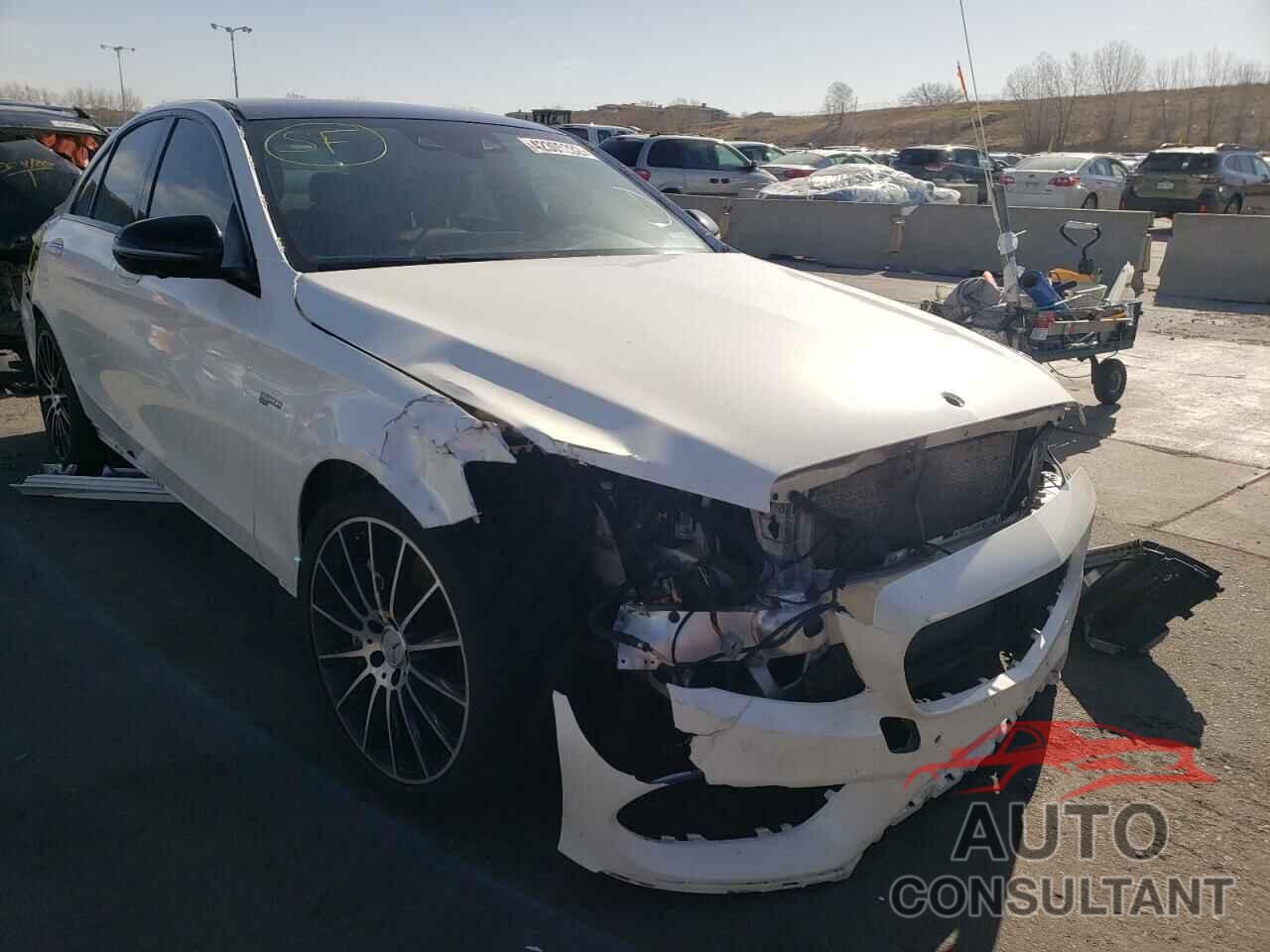 MERCEDES-BENZ C-CLASS 2017 - 55SWF6EB8HU181754