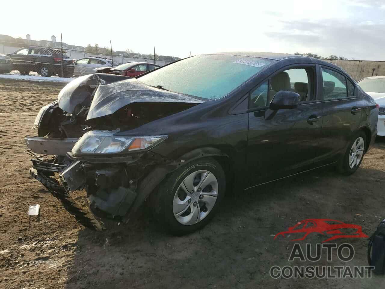 HONDA CIVIC 2013 - 2HGFB2F5XDH576166
