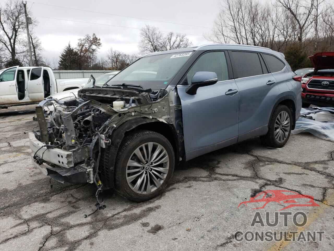 TOYOTA HIGHLANDER 2021 - 5TDFZRBH6MS127300
