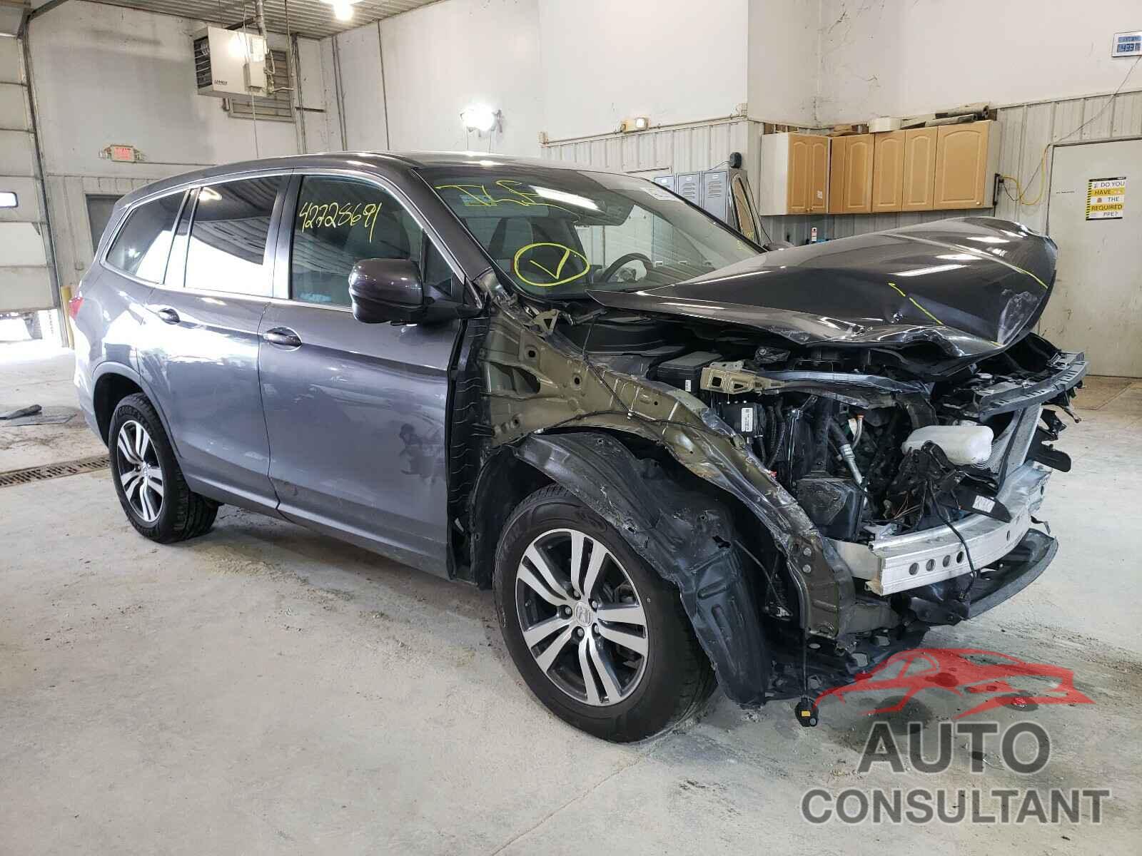 HONDA PILOT 2017 - 5FNYF6H7XHB008173