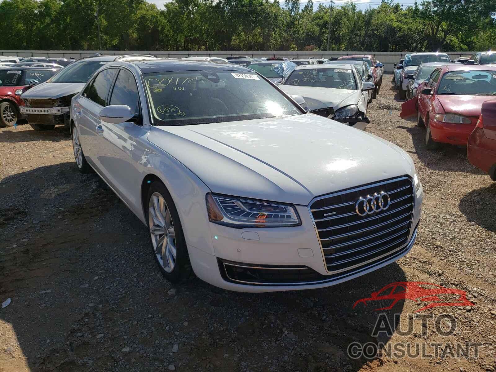 AUDI A8 2016 - WAU34AFD2GN004725