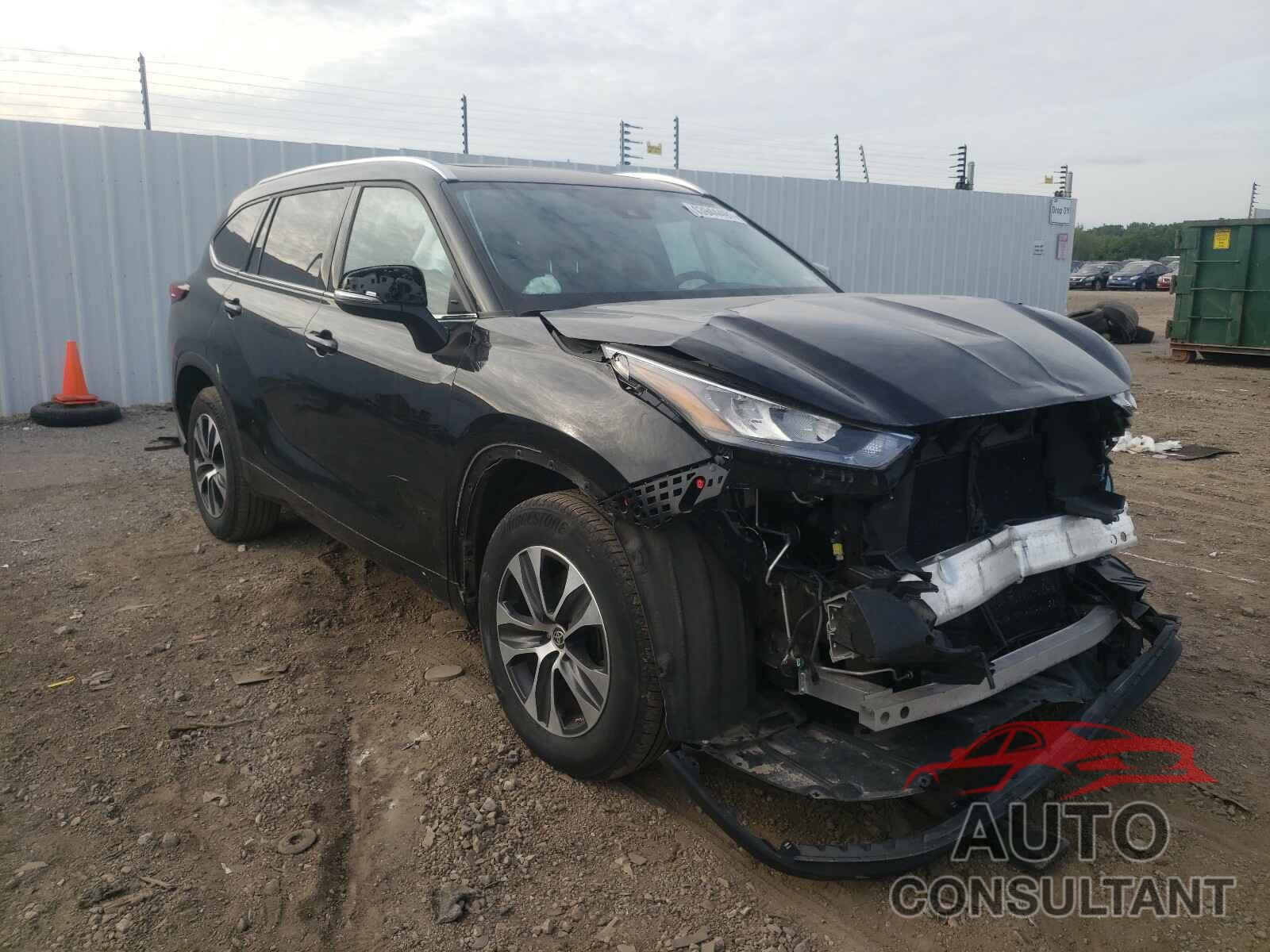 TOYOTA HIGHLANDER 2020 - 5TDGZRAH7LS502518