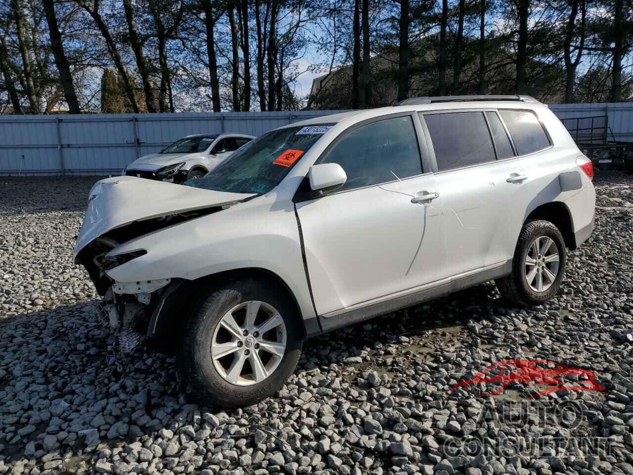 TOYOTA HIGHLANDER 2011 - 5TDBK3EH7BS082473
