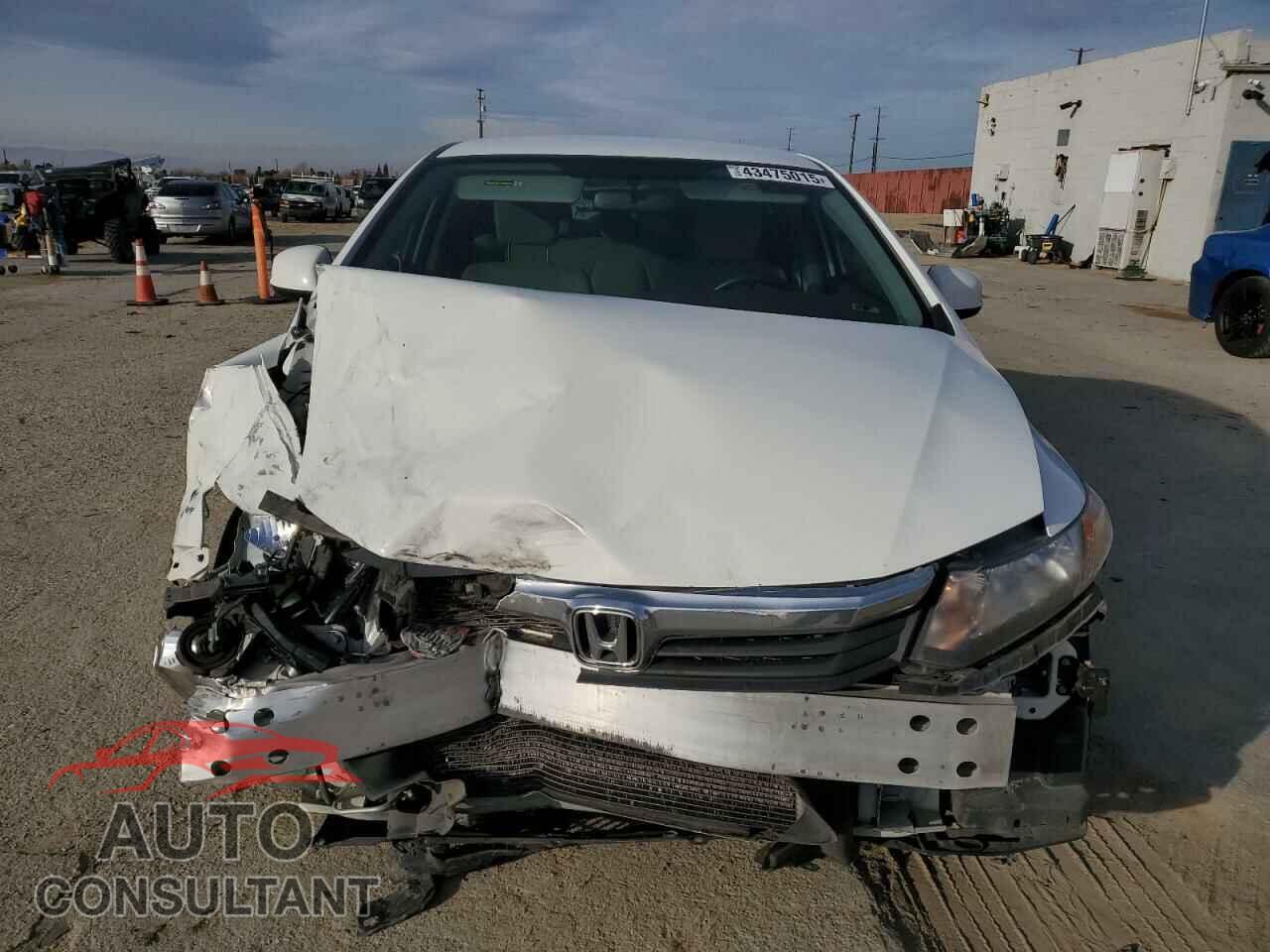 HONDA CIVIC 2012 - JHMFB2F57CS006291