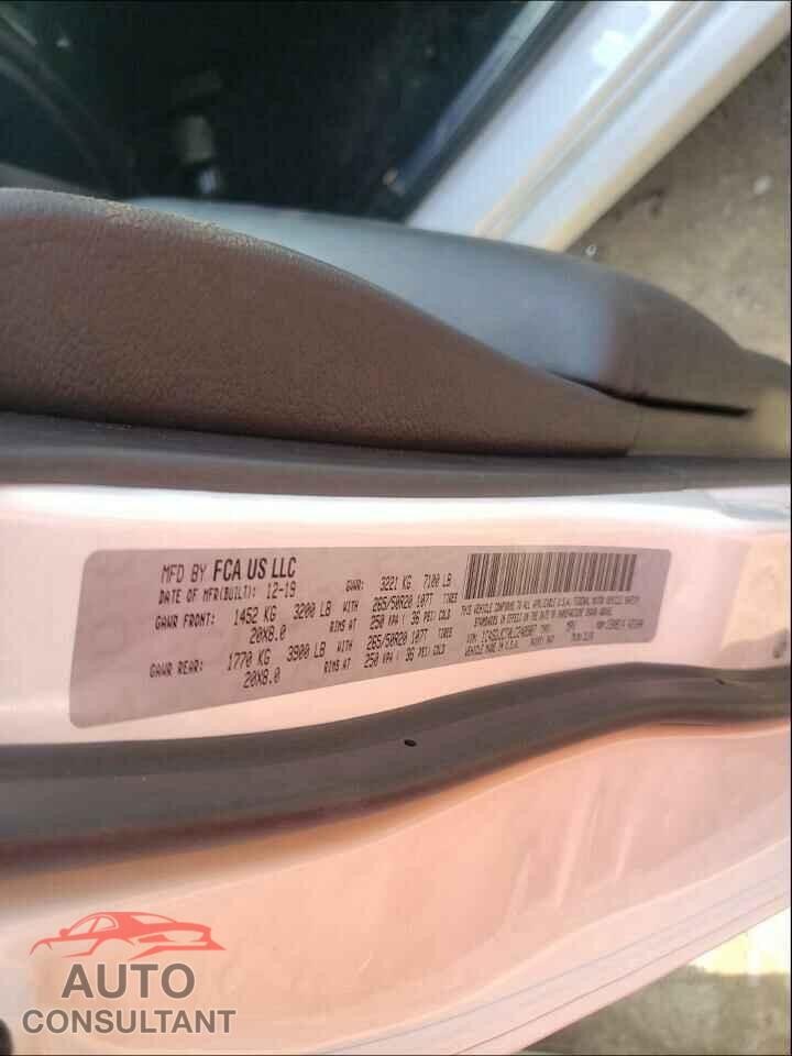 DODGE DURANGO 2020 - 1C4SDJCT0LC248907