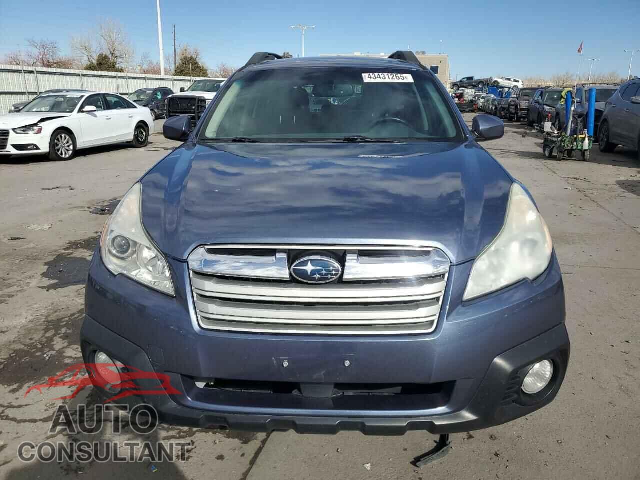 SUBARU OUTBACK 2013 - 4S4BRCCC2D3270336