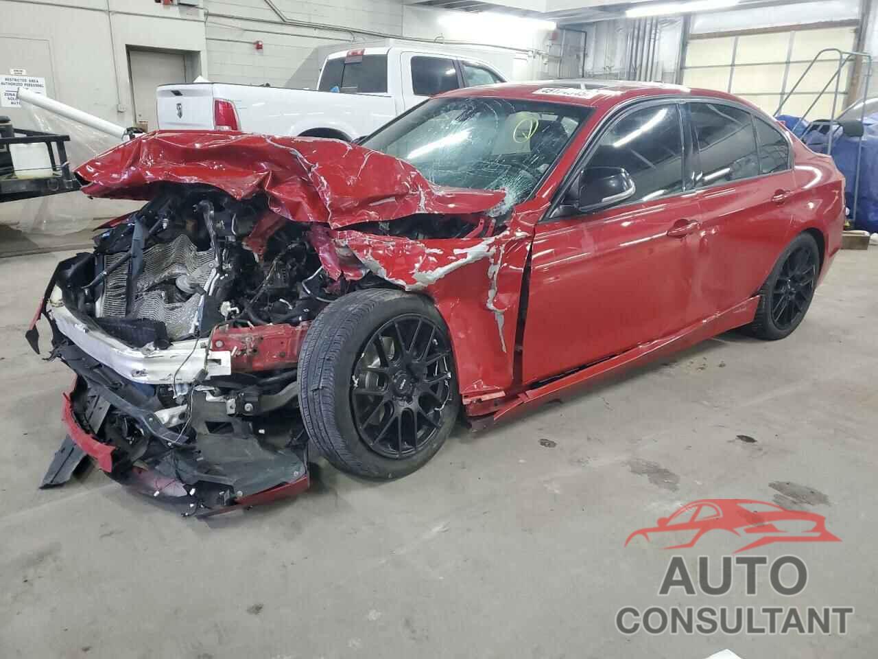 BMW 3 SERIES 2013 - WBA3B5C50DJ598888