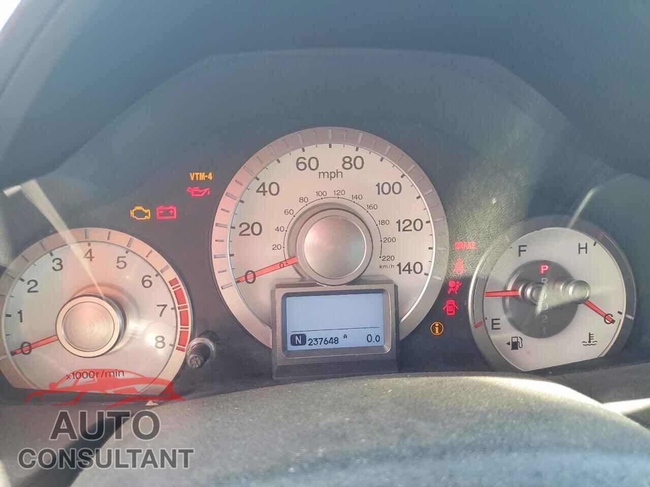 HONDA PILOT 2011 - 5FNYF4H92BB031315