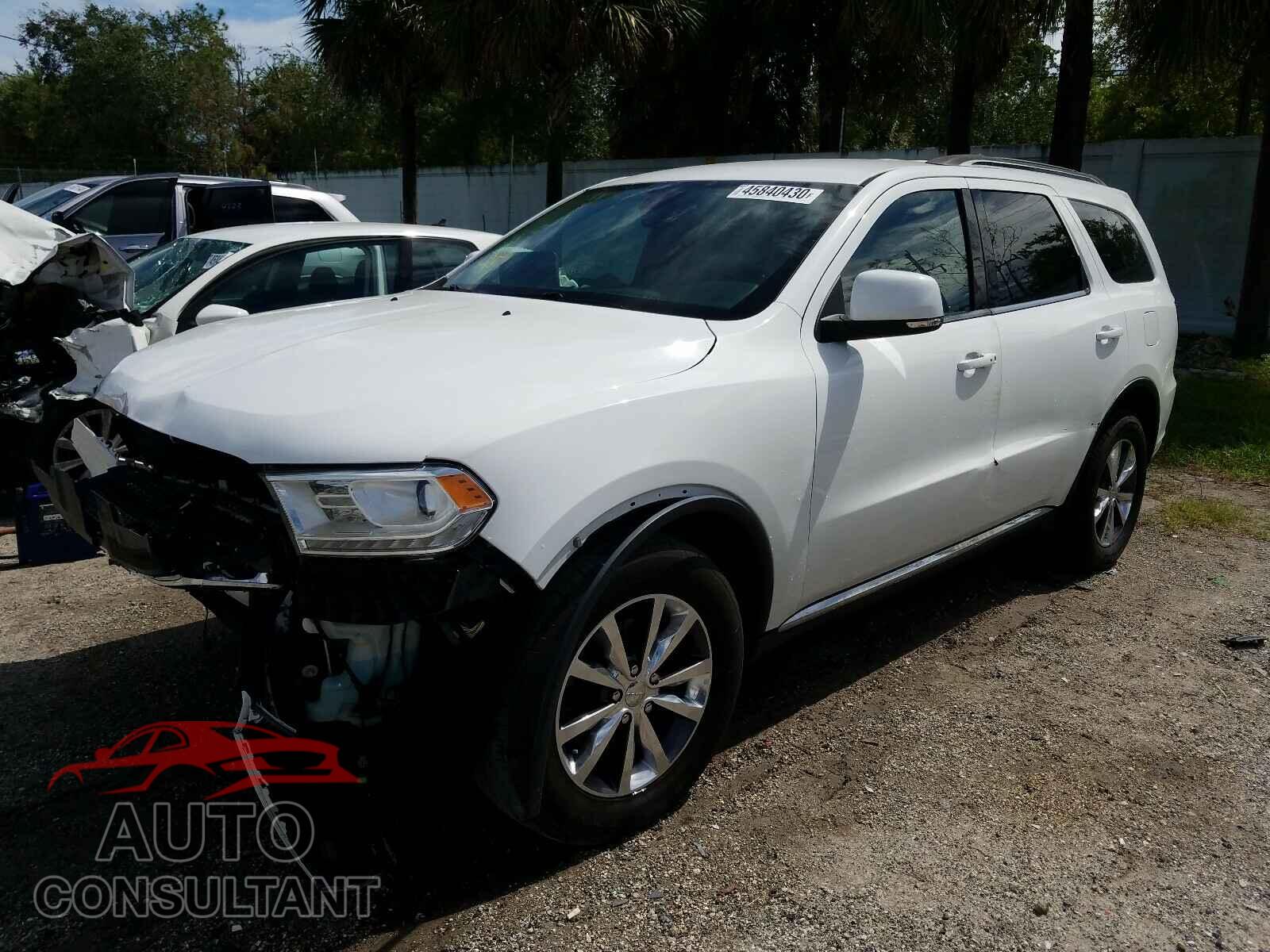DODGE DURANGO 2016 - 1C4RDHDGXGC336488