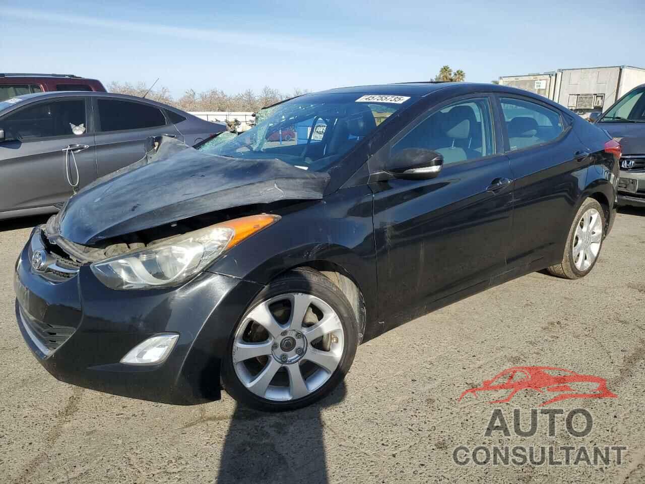 HYUNDAI ELANTRA 2012 - 5NPDH4AE7CH098818