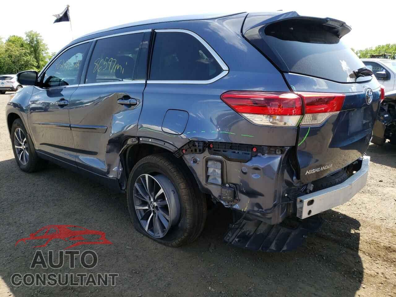TOYOTA HIGHLANDER 2017 - 5TDJZRFH4HS373319