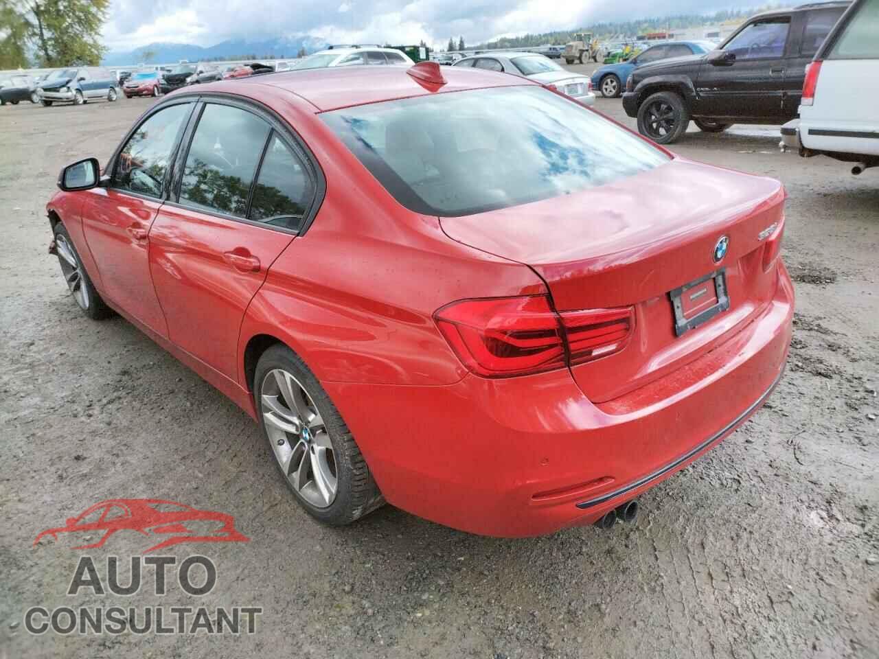 BMW 3 SERIES 2016 - WBA8E9G57GNU28913
