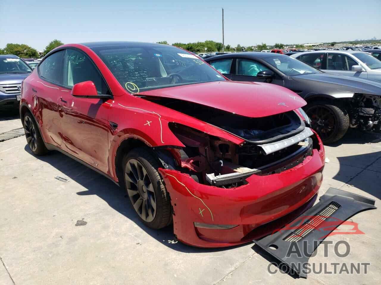 TESLA MODEL Y 2022 - 7SAYGDEE7NF366852