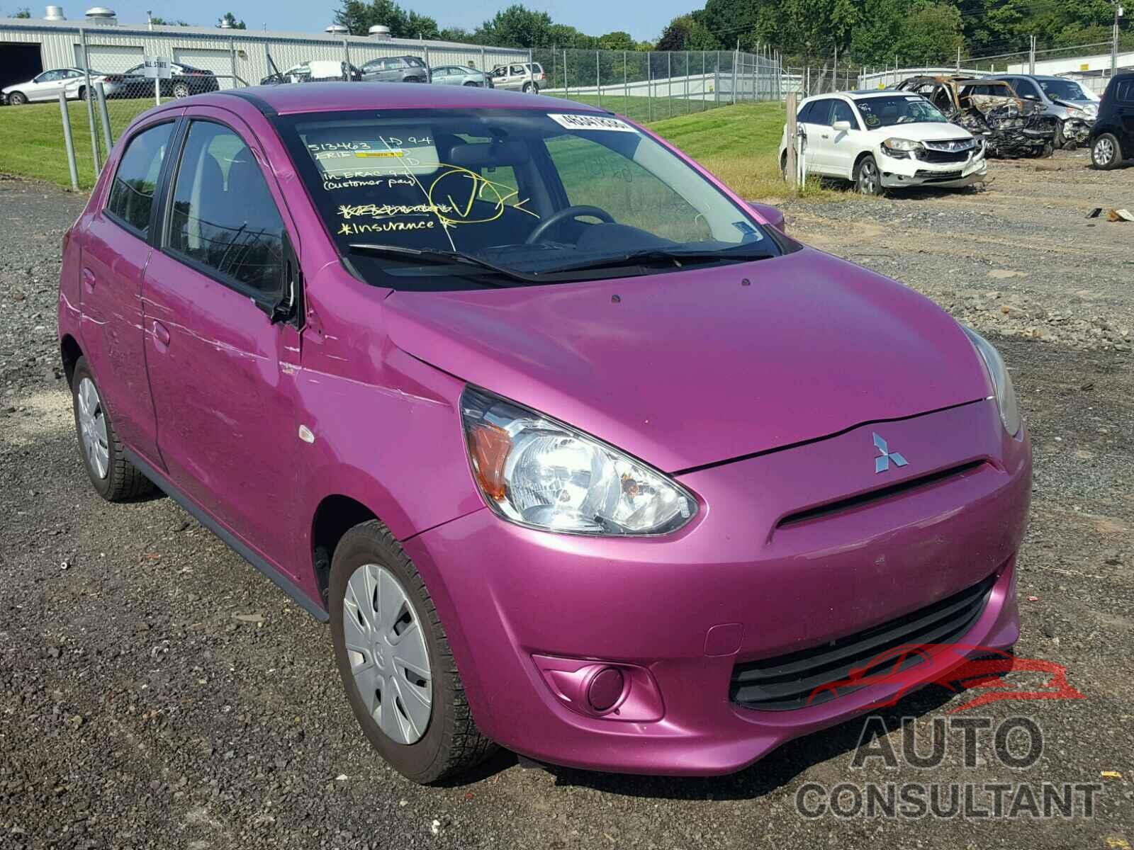 MITSUBISHI MIRAGE 2015 - ML32A3HJ1FH012756