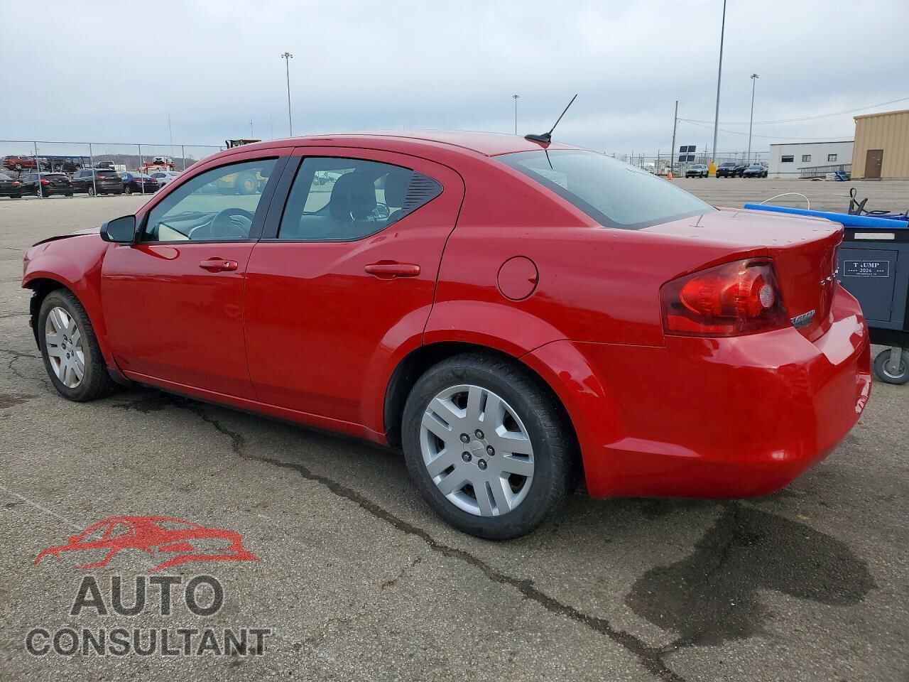 DODGE AVENGER 2012 - 1C3CDZAB9CN214938