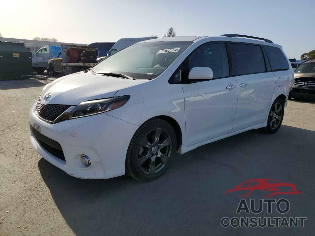 TOYOTA SIENNA 2017 - 5TDXZ3DC2HS778898