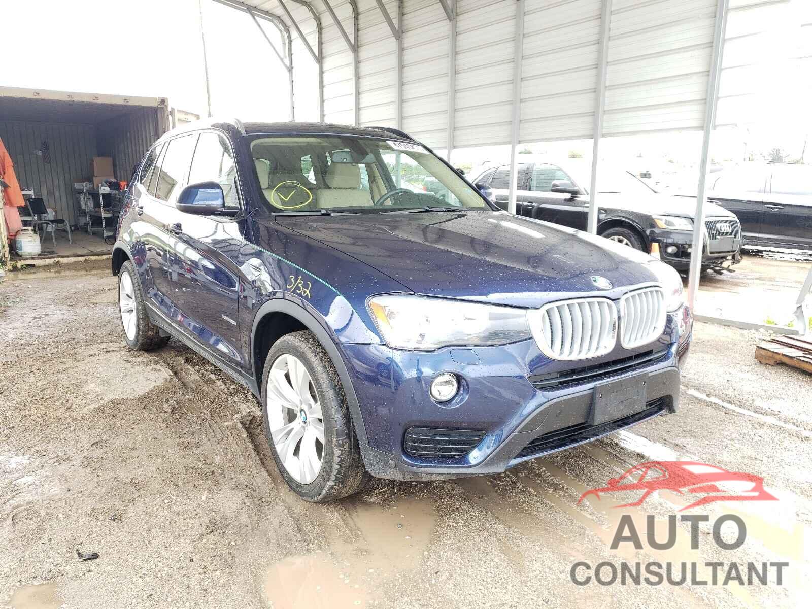 BMW X3 2016 - 5UXWX9C59G0D73874