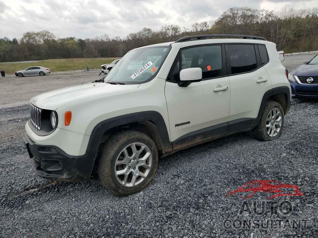 JEEP RENEGADE 2016 - ZACCJBBT6GPD84500