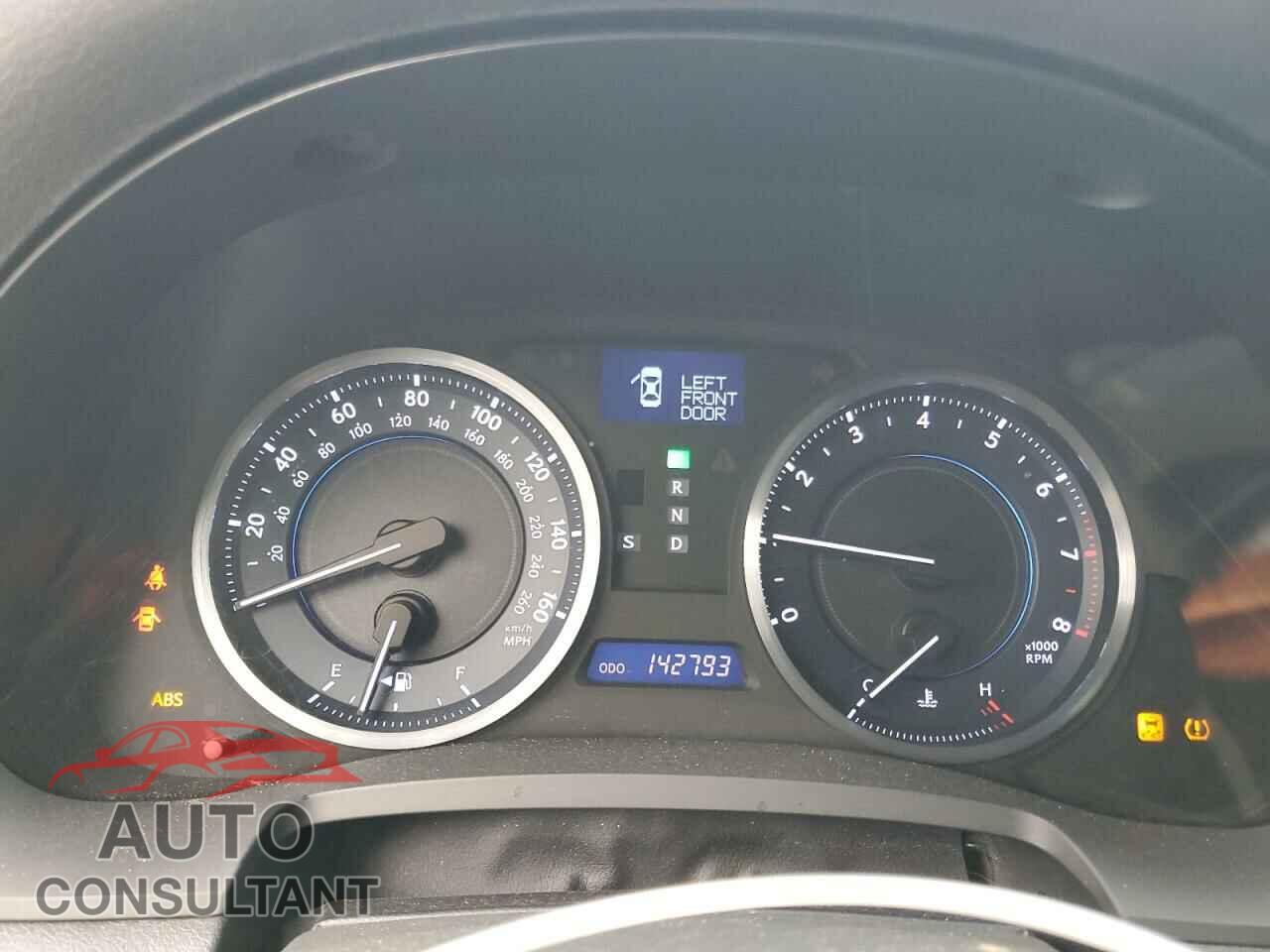 LEXUS IS 2012 - JTHBF5C29C5181137