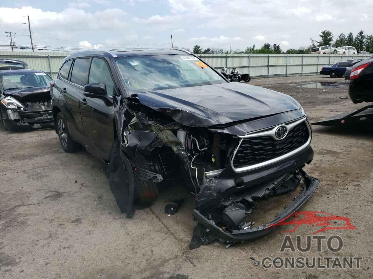 TOYOTA HIGHLANDER 2021 - 5TDGZRBH1MS117486