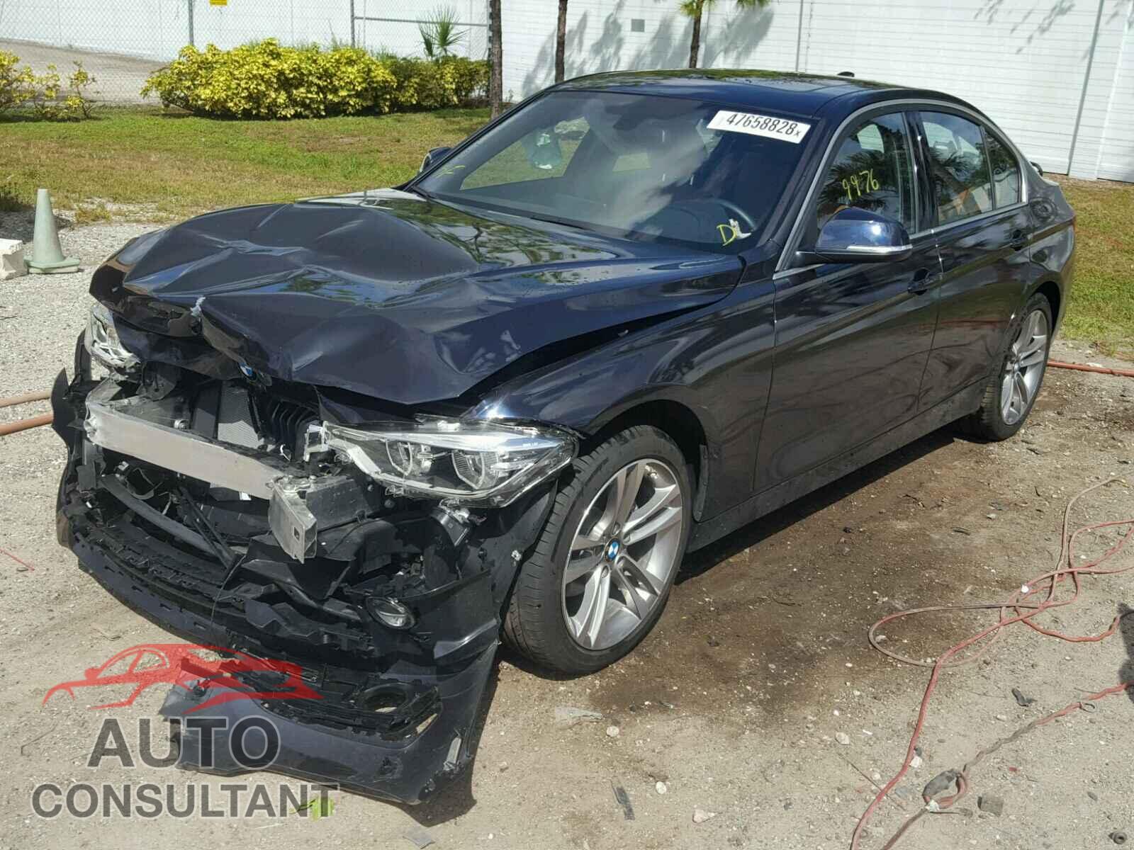 BMW 3 SERIES 2017 - WBA8B9G39HNU53966