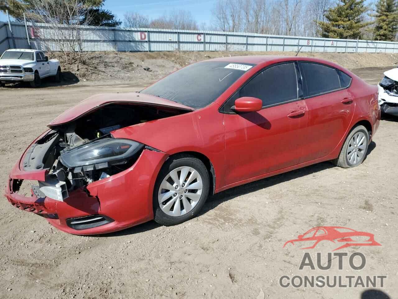 DODGE DART 2014 - 1C3CDFBB0ED919617
