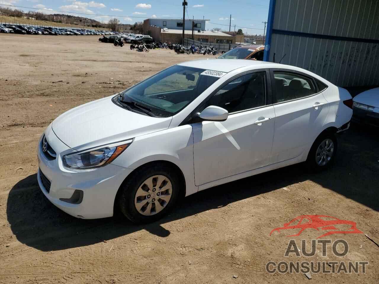 HYUNDAI ACCENT 2016 - KMHCT4AEXGU038372