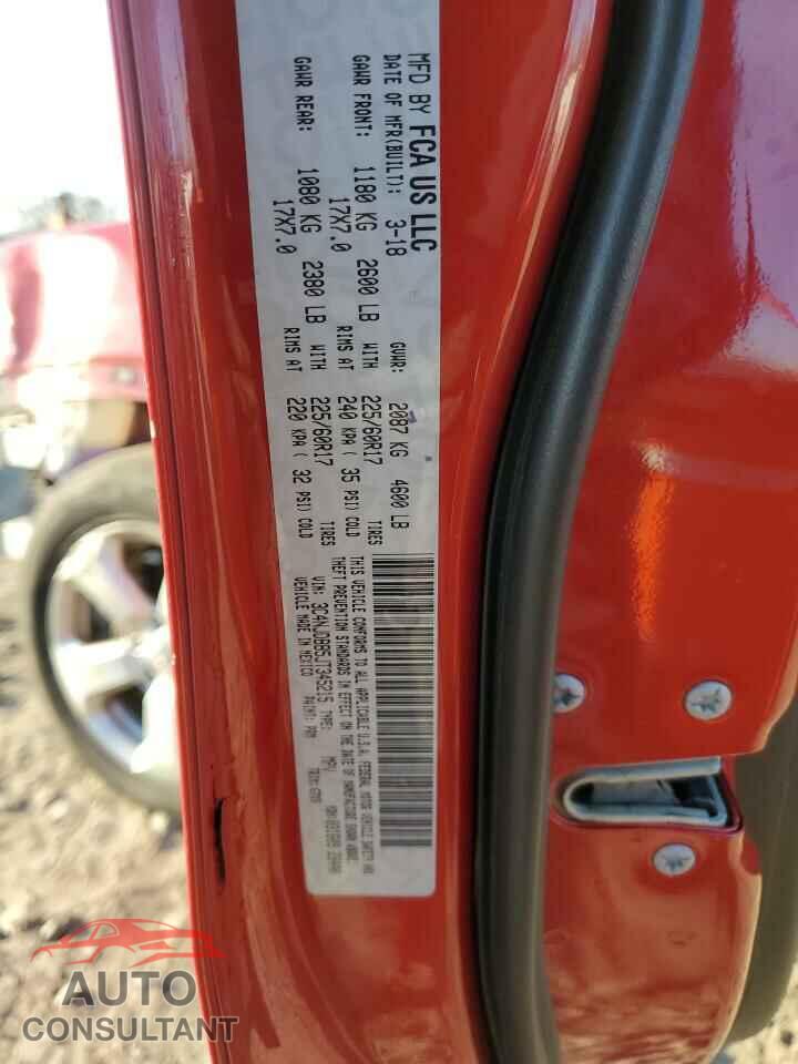 JEEP COMPASS 2018 - 3C4NJDBB5JT345215