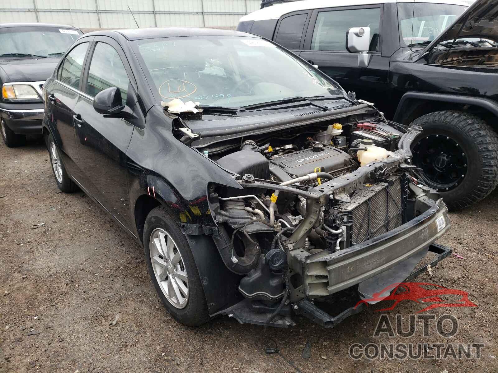 CHEVROLET SONIC 2017 - 1G1JD5SH1H4134490
