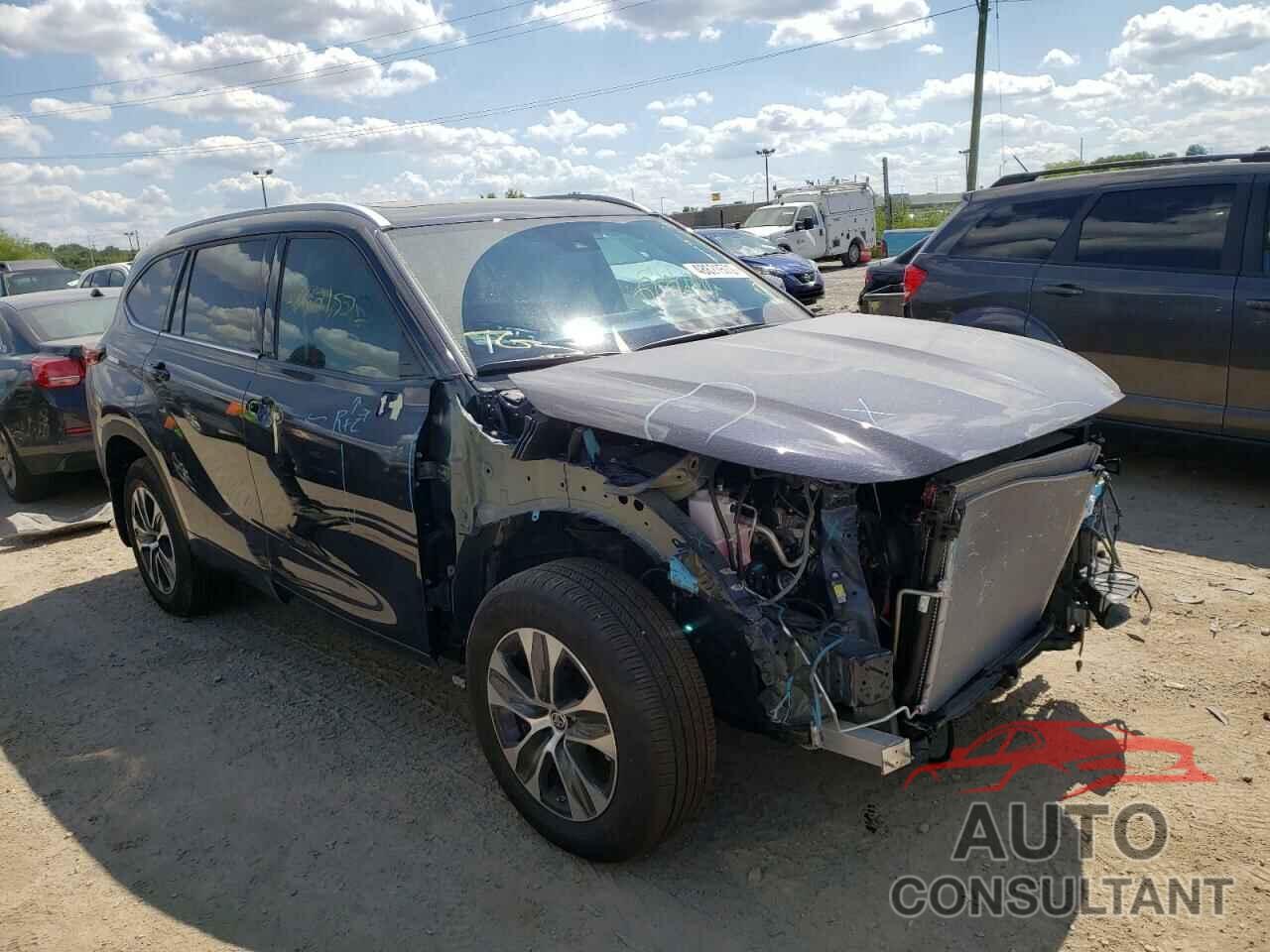 TOYOTA HIGHLANDER 2022 - 5TDGZRBH8NS574815