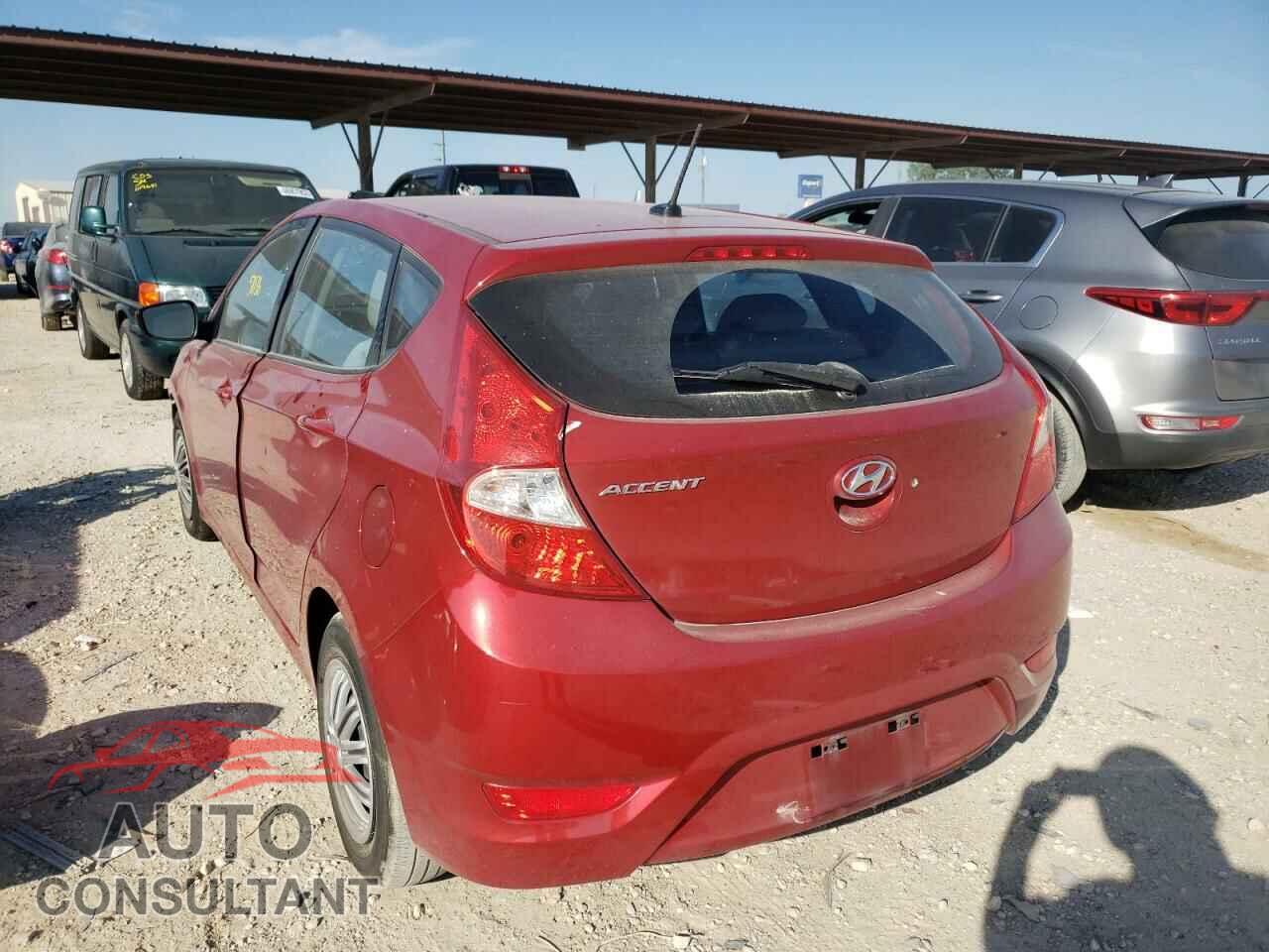 HYUNDAI ACCENT 2017 - KMHCT5AE8HU360127