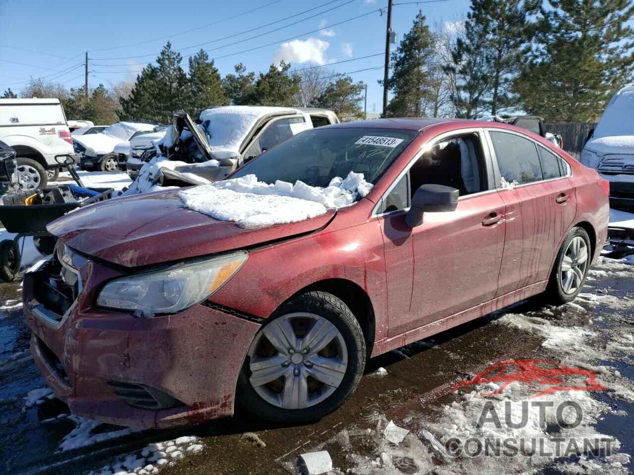 SUBARU LEGACY 2015 - 4S3BNBA60F3048887