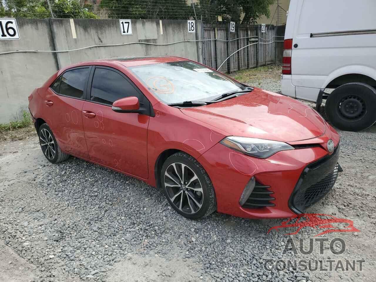 TOYOTA COROLLA 2019 - 5YFBURHE1KP861570