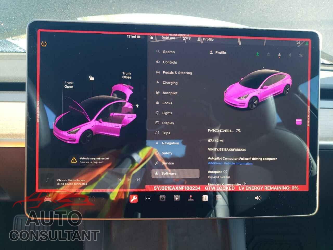 TESLA MODEL 3 2022 - 5YJ3E1EAXNF188234
