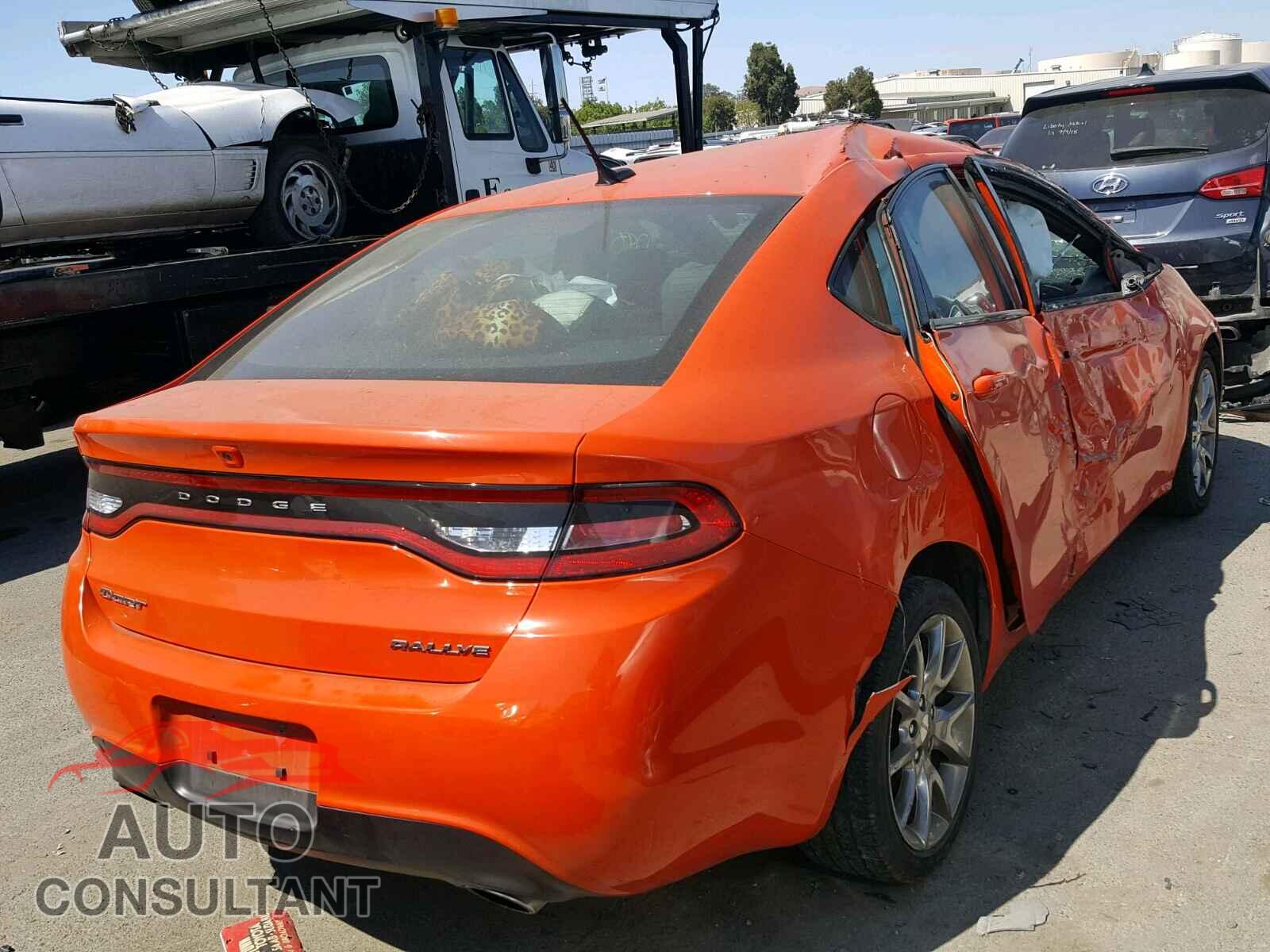 DODGE DART 2015 - 1C3CDFBB1FD237881
