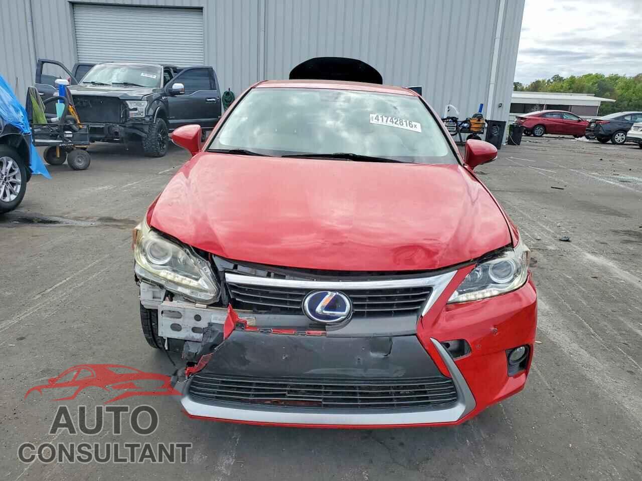 LEXUS CT 200 2014 - JTHKD5BH4E2174791