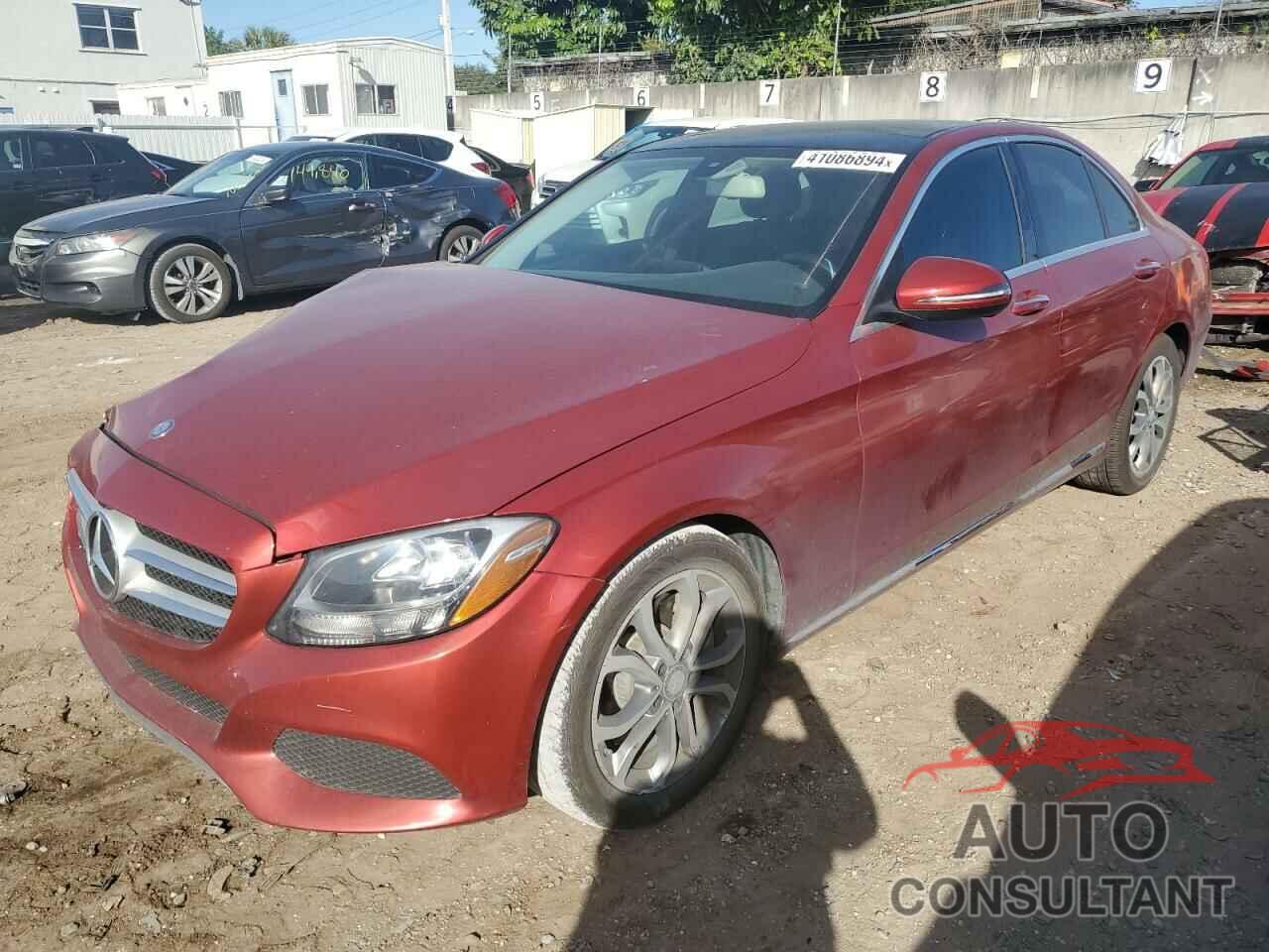 MERCEDES-BENZ C-CLASS 2017 - 55SWF4JB1HU184845