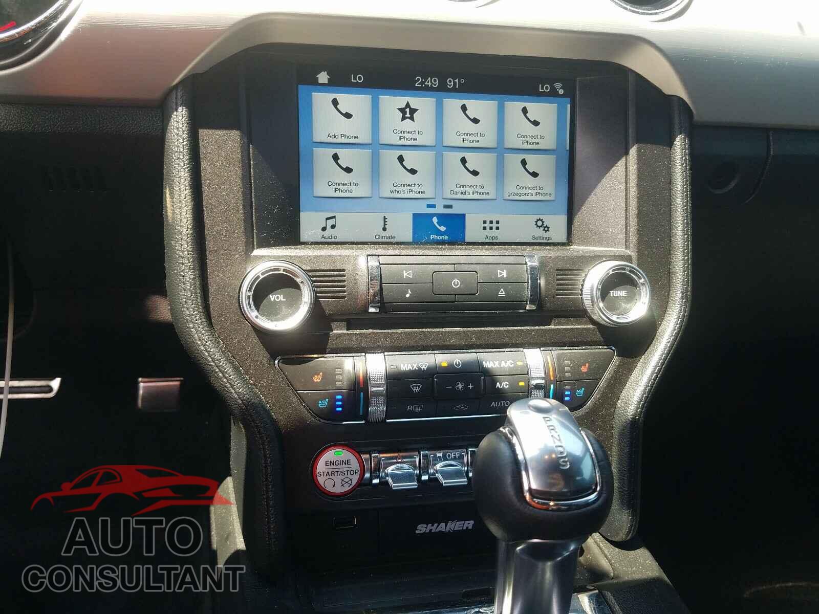 FORD MUSTANG 2017 - 1FA6P8TH9H5246779