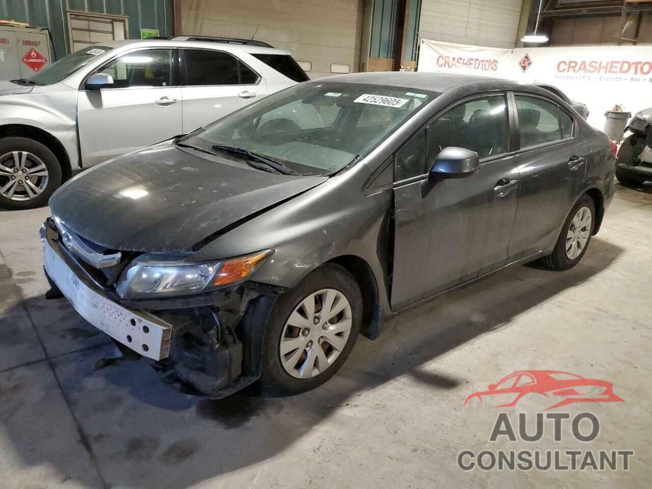 HONDA CIVIC 2012 - 19XFB2F54CE061155