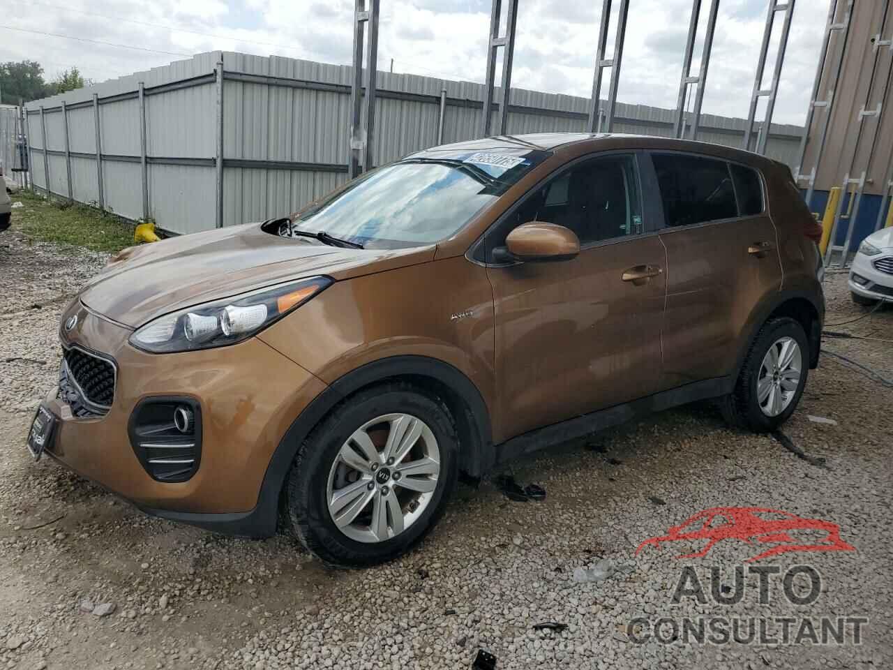 KIA SPORTAGE 2017 - KNDPMCAC2H7116266